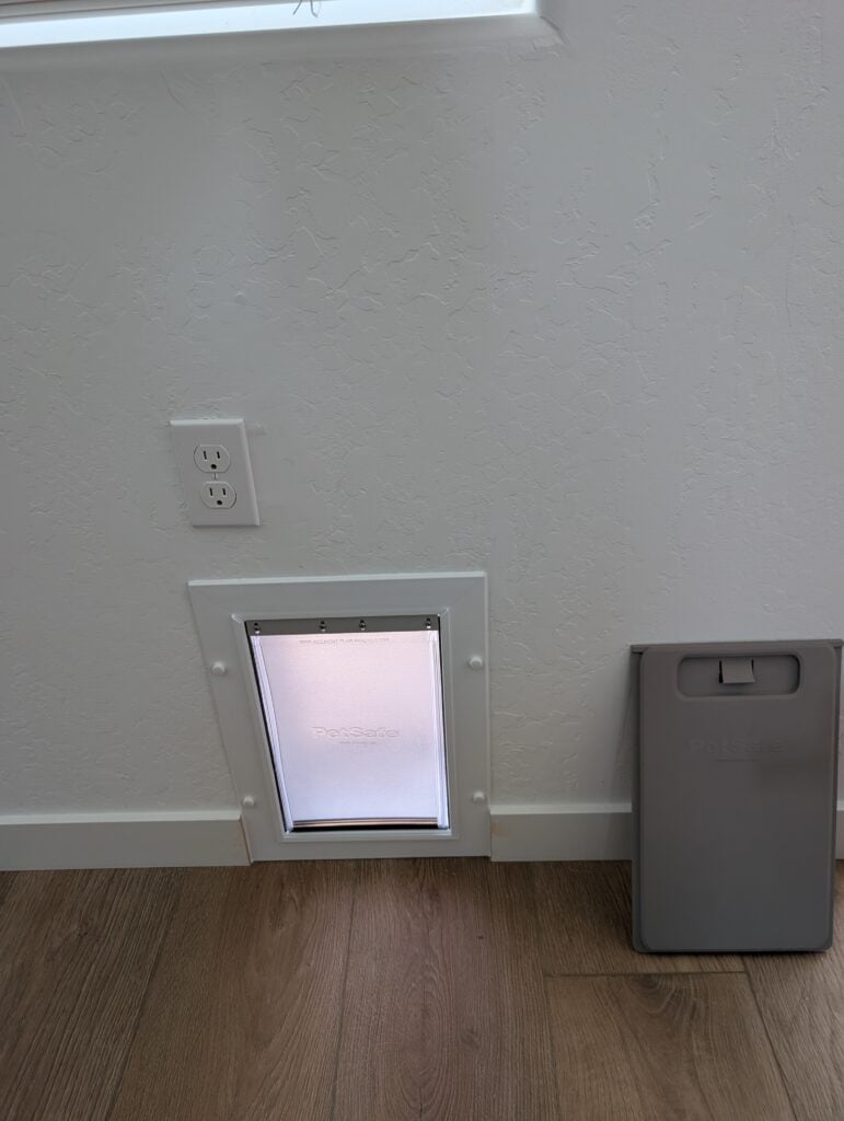 Dog Door Installation in Bakersfield — exterior door dog door